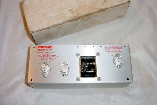 NOS Power One HBAA DC Power Supply 5VDC 3 Amp +/-12VDC 1 Amp 115/230VAC Tested