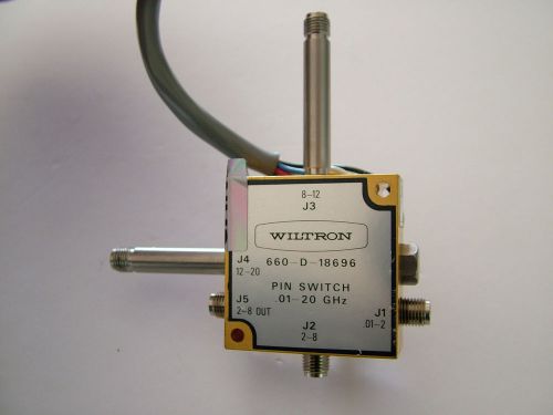WILTRON PIN SWITCH 0.01 - 20GHz 660-D-18696 INV2