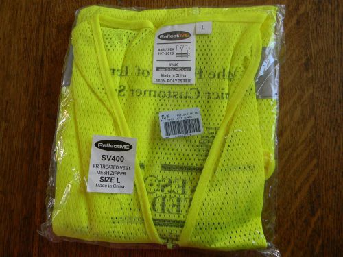 Reflective Vest ReflectME SV400 FR treated Large