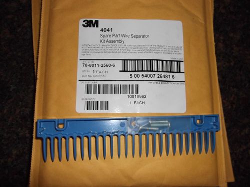 3M MS2 WIRE SEPARATOR BLUE COMB #78-8011-2560-6 NEW
