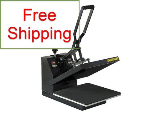 Heat press transfer t-shirt sublimation machine digital clamshell 15 x 15 new for sale