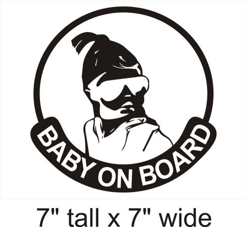 Baby On Board Removable Wall Art Decal Vinyl Sticker Mural Decor-FA 212
