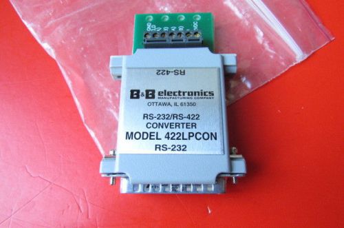 B&amp;B  ELECTRONICS 422LPCON RS-232/RS-422 CONVERTER