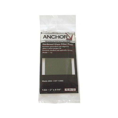 Anchor filter plates - 2x4-1/4 #12 glass filter plate set of 10 for sale