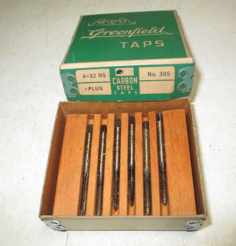 6  New   Greenfield  4 - 32  NS  Taps - #305 -  Made in USA