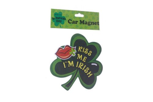 St Patricks Day Four Leaf Clover Car Truck Vehicle Magnet Fun Holiday Favor NEW