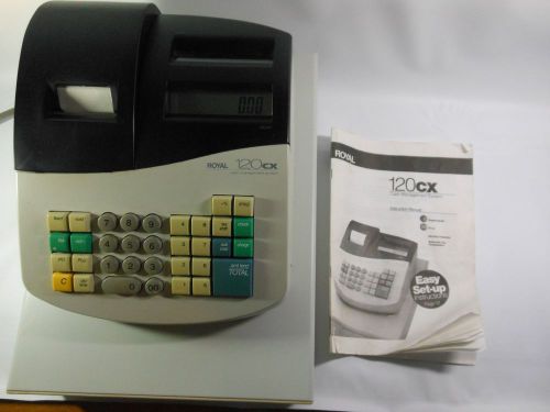 Royal Cash Register 120CX Used With Manual
