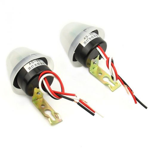 2x auto on off street light lighting switch control photocell photoswitch sensor for sale