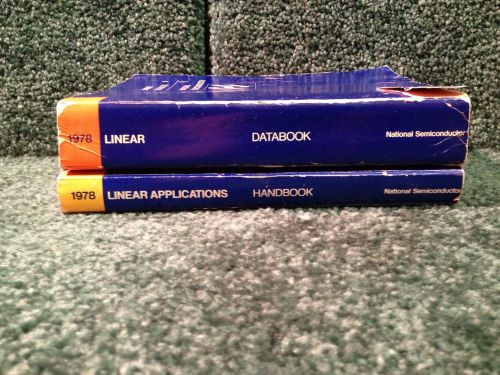 1978 National Semiconductor Linear Databook And Linear Application Handbook