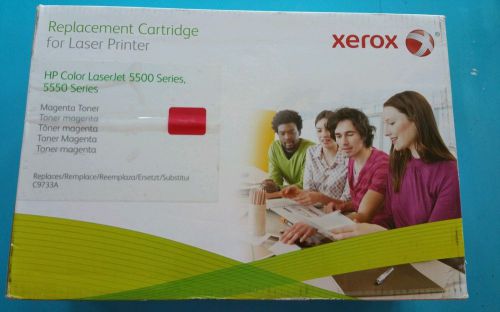 NEW XEROX 6R1316 MAGENTA ORIGINAL TONER  CARTRIDGE  HP C9733A / 5500 SERIES