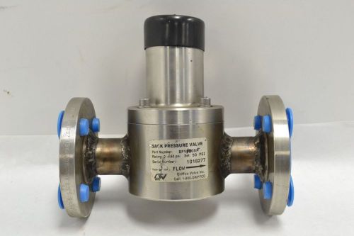Griffco bpv100sf back pressure stainless flanged 50psi 1 in relief valve b263914 for sale