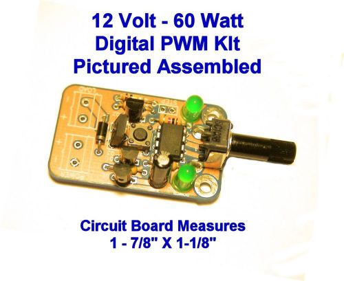 New 12 volt 5 amp 60 watts  digital pwm led dimmer kit for sale