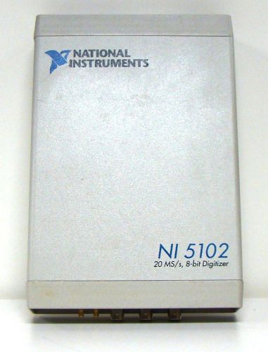 National Instruments Ni 5102 8 bit 20MS/s Digitizer card module pxi px1 n1