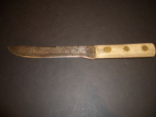 Vintage Stewarts Hand Made Butchers Knife