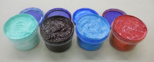 4 - 16oz Pint Containers of Plastisol Inks