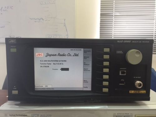 Japan Radio Company NJZ-2000 with option G00 GSM