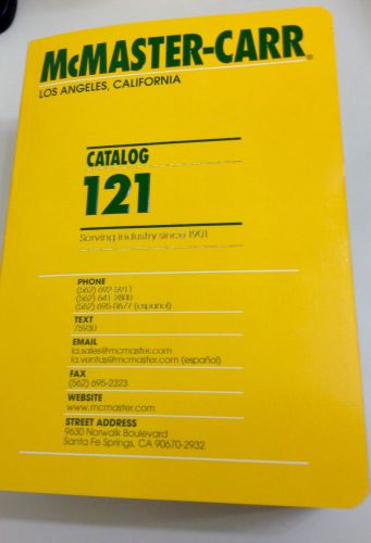 McMaster-Carr Catalog #121