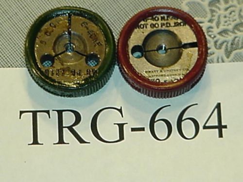 Thread Ring Gage Set 6-40 NO &amp; NOGO TRG-664