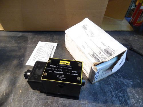 Parker solenoid valve, untested, d3w30bvyc30xb826, 1500 psi max t, new- in box for sale