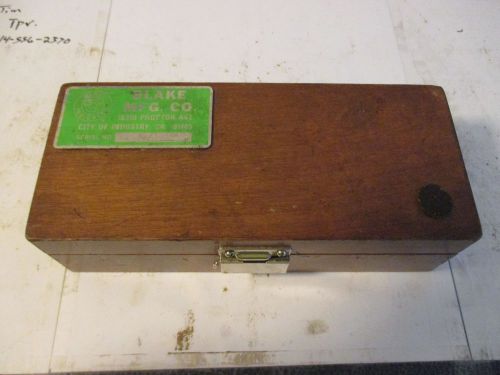 Blake Co-Ax axial indicator   machinist mill toolmakers  c42