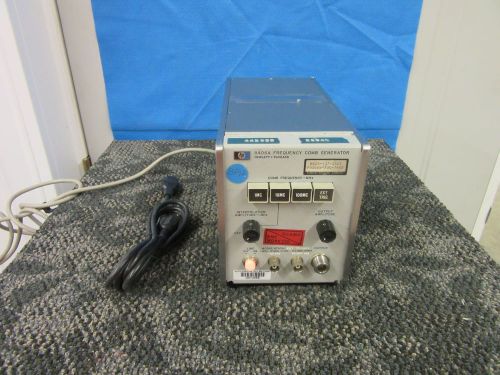 HEWLETT PACKARD HP 8406A FREQUENCY COMB GENERATOR USED