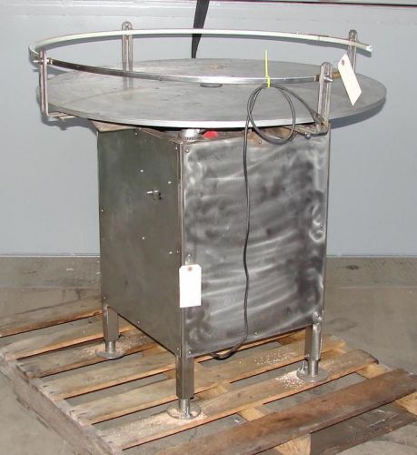 40&#034; diameter rotary accumulating table for sale