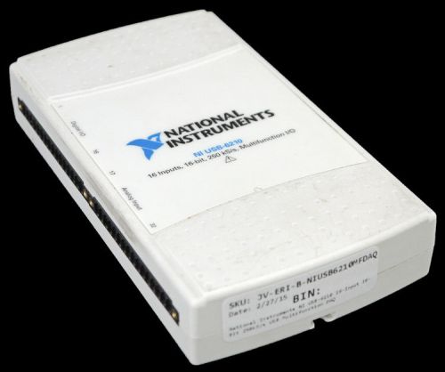 National Instruments NI USB-6210 16-Input 16-Bit 250kS/s USB Multifunction DAQ