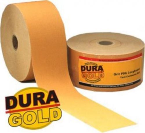 Dura-gold 80 grit 2-3/4&#034; psa abarasive roll longboard sandpaper for sale