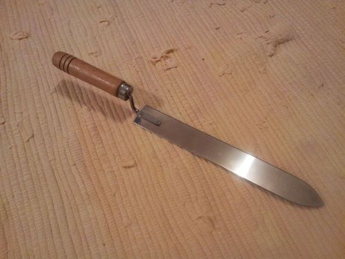 Brand New Beekeeping Uncapping knife. Stainless steel. USA seller.
