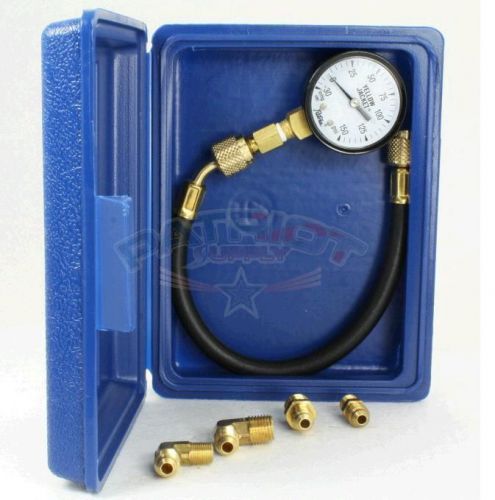 Yellow jacket 78020 oil pressure test kit gaige reads 30&#034; 0-150 lb 12&#034; hose for sale