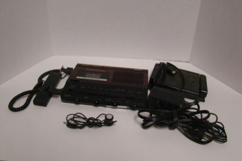 VINTAGE SANYO MEMO SCRIBER TRC-4300 WITH PEDAL AND ELECTRIC CORD