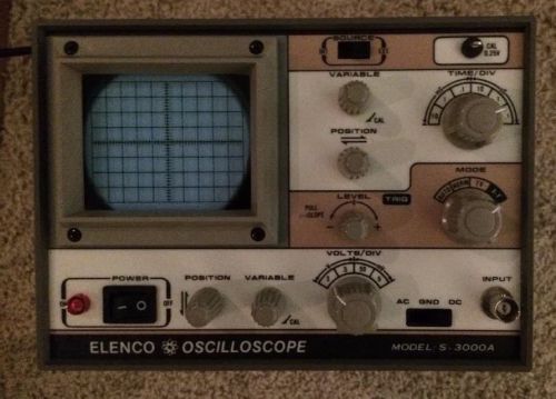 Elenco Oscilloscope S - 3000A