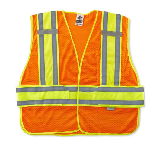 Ergodyne glowear medium/ class-2 two-tone expandable vest for sale