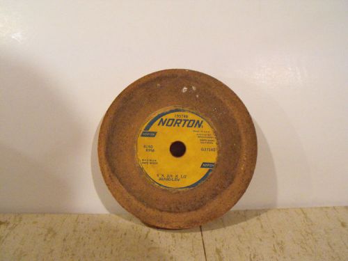 Norton Grinding Wheel Stone Sightly Used