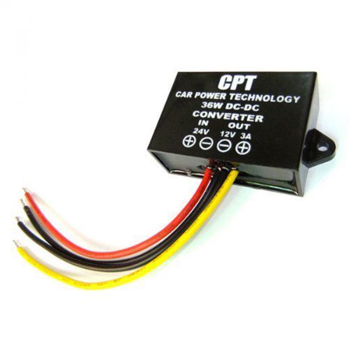 Waterproof 3a dc buck volt converters 17-35v 24v to 12v regulated power supplies for sale