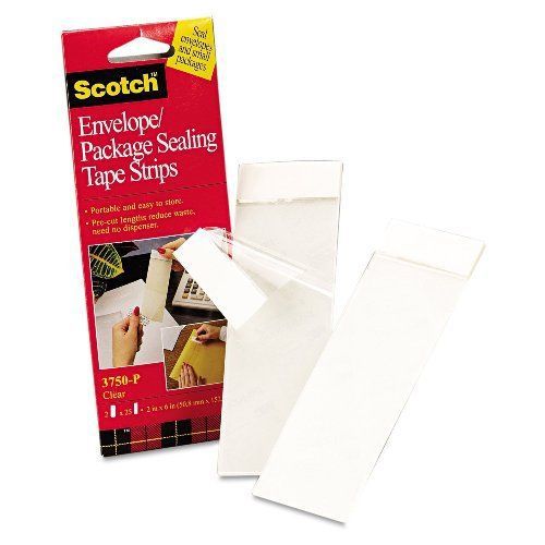 3m 3750p scotchpad packaging tape pad, clear 2&#034; wide x 6&#034; long / 6 for sale for sale