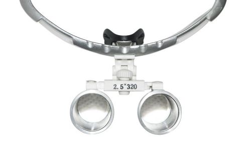 Ca-dentist dental surgical medical binocular loupes 2.5x320 optical glass sliver for sale