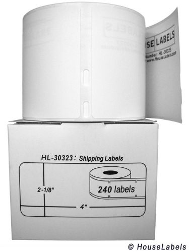 1 roll of 240 large shipping labels for dymo® labelwriters® 30323 / 30573 for sale