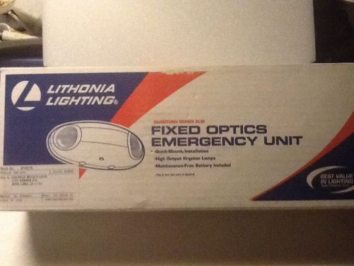 lithonia lighting - fixed optics emergecy unit