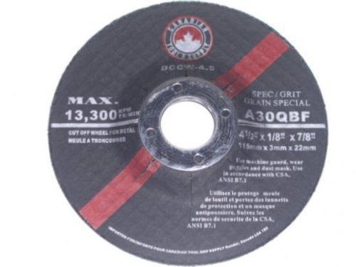 5&#034; x 1/8-inch depressed centre cut off wheel for steel [box of 50] type-42 for sale