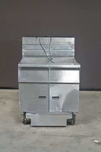 Pitco SG14 Double Fryer with Filtration French Fryer, Frialator