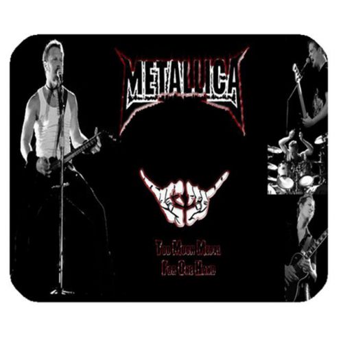 New Custom Print Mice Mats Mouse Pad Anti Slip With Metalica