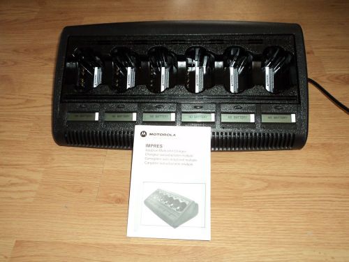 New motorola wpln4127ar charger apx6000 apx7000 xts5000 ht1000 mts2000 for sale
