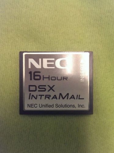 NEC DSX 1091013 IntraMail 8 Port 16-Hour Voice Mail128 Mailboxes. Used. Warranty