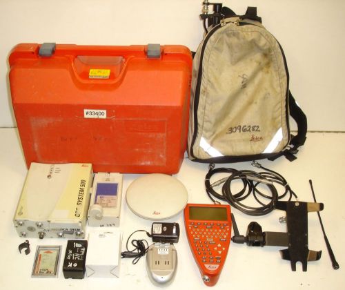 Leica GPS System 500 Rover SR530, TR500, AT502, RFM96W 450-470MHz radio #7