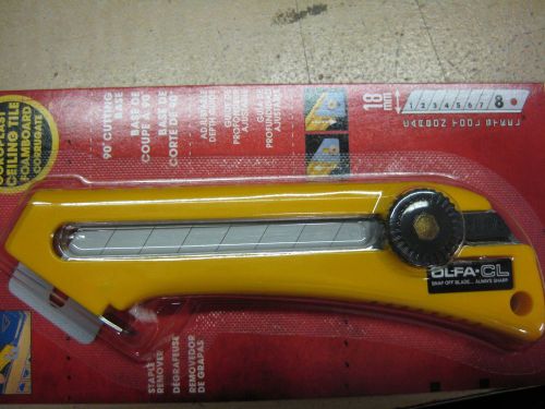 Olfa® 90-degree cutting base ratchet-lock utility knife (cl) 9021 for sale