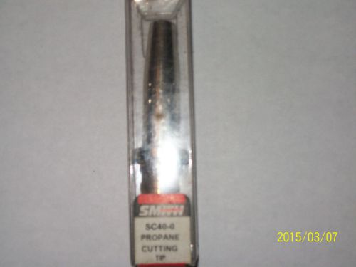 1 SC40-0 Propane LP Cutting Torch Tip Fits Smith
