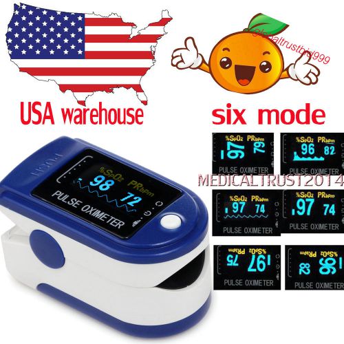 Usa free-ship contec ce fda oled fingertip pulse oximeter blood spo2 monitor for sale