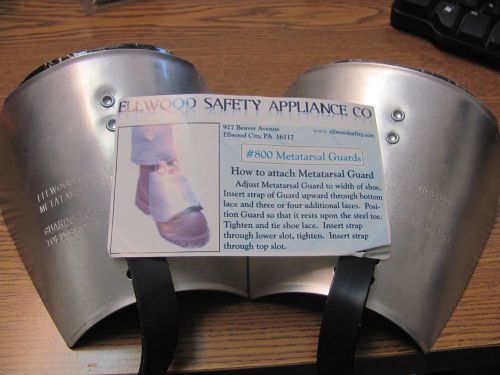 Ellwood safety metatarsal guards #800 for sale