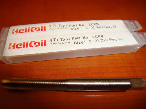 NIB Lot of 2 Helicoil 8-32 Spiral Flute Taps 2CPB DEAL!!!!!